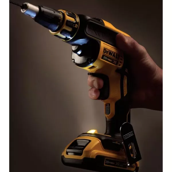 DEWALT 20-Volt MAX XR Cordless Brushless Drywall Screw Gun with (1) 20-Volt 5.0Ah Battery & Charger