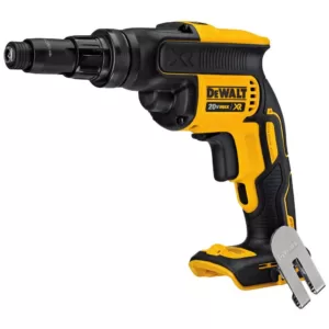 DEWALT 20-Volt MAX XR Cordless Brushless Drywall Screw Gun with Versa-Clutch Adjustable Torque with (1) 20-Volt 4.0Ah Battery