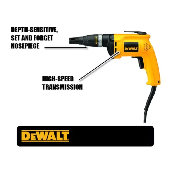 DEWALT 5300 RMP High-Speed Variable Speed Reversible Drywall Gun