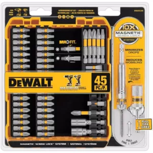 DEWALT MAXFIT Screwdriving Set (45-Piece)