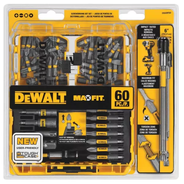 DEWALT MAXFIT Screwdriving Set (60-Piece)