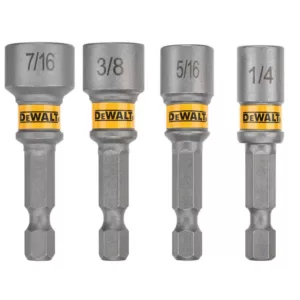 DEWALT MAXFIT Magnetic 2 in. Nut Driver Set (4-Piece)