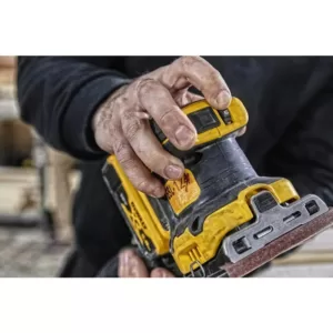 DEWALT 20-Volt MAX XR Cordless Brushless 1/4 Sheet Variable Speed Sander (Tool-Only)