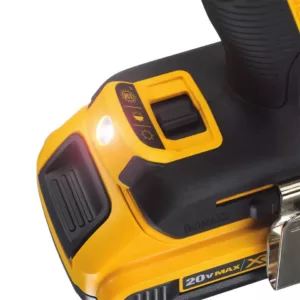 DEWALT 20-Volt MAX XR Cordless Brushless Cable Stripper with Stapler, (1) 20-Volt 5.0Ah Battery & (1) 20-Volt 2.0Ah Battery