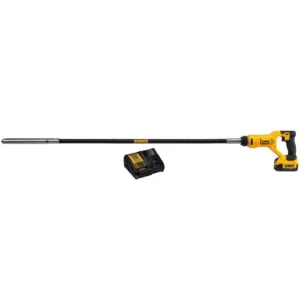 DEWALT 20-Volt MAX Cordless 1-1/8 in. Pencil Vibrator 14,000 VPM with (1) 20-Volt 4.0Ah Battery & Charger