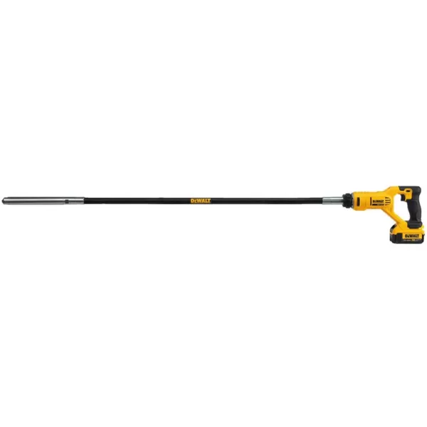 DEWALT 20-Volt MAX Cordless 1-1/8 in. Pencil Vibrator 14,000 VPM with (1) 20-Volt 4.0Ah Battery & Charger