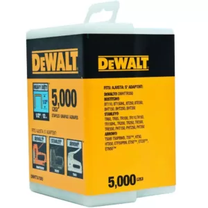 DEWALT 3/8 in. Heavy Duty Staples (5000-Pack)