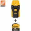 DEWALT 3/4 in. Stud Finder with Bonus 25 ft. Tape Measure