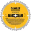 DEWALT Construction 10 in. 24-Teeth Thin Kerf Table Saw Blade