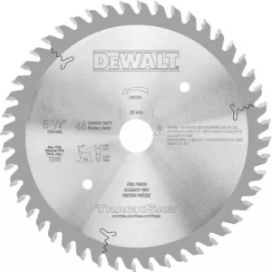 DEWALT 48-Teeth Precision Ground Woodworking Blade for TrackSaw System