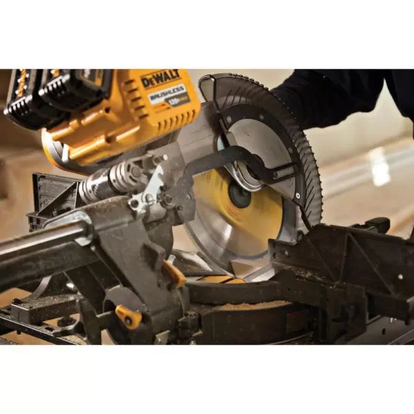 DEWALT FLEXVOLT 12 in. 60-Teeth Carbide-Tipped Miter Saw Blade