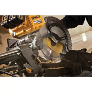 DEWALT FLEXVOLT 12 in. 78-Teeth Carbide-Tipped Miter Saw Blade