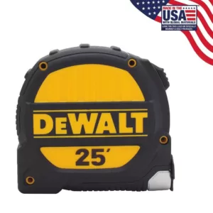 DEWALT 25 ft. x 1-1/4 in. Tape Measure