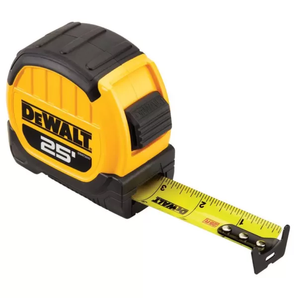 DEWALT 25 ft. x 1-1/8 in. Tape Measure (4-Pack)