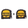 DEWALT 25 ft. and 16 ft. x 1-1/4 in. Tape Measure Set (2-Pack)