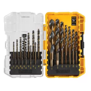 DEWALT Black and Gold Drill Bit Set (21-Piece)