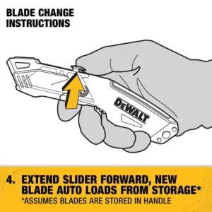 DEWALT Auto Load Folding Utility Knife