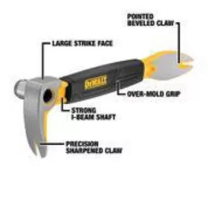 DEWALT 9 in. Precision Claw Bar