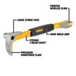 DEWALT 12 in. Precision Claw Bar