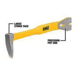 DEWALT 18 in. Precision Pry Bar