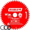 DIABLO 5-3/8 in. x 50-Teeth Aluminum Cutting Saw Blade with Bushings