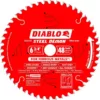 DIABLO 6-3/4 in. x 48-Tooth x 20mm Arbor Steel Demon Ferrous Metal Cutting Saw Blade