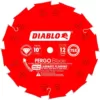 DIABLO 10 in. x 12-Tooth Polycrystalline Diamond (PCD) Tipped Ultimate Flooring Blade