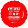 DIABLO 12 in. x 60-Tooth Steel Demon Cermet II Carbide Blade for Ferrous Metals & Stainless Steel