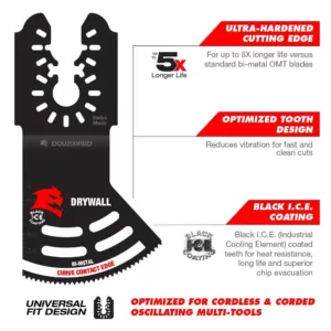 DIABLO 2 in. Universal Fit Bi-Metal Oscillating Blade for Drywall