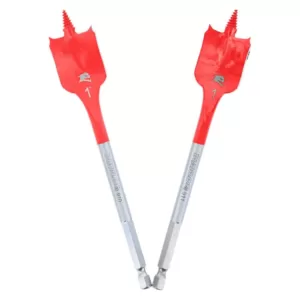 DIABLO 1 in. x 6 in. SPEEDemon Spade Bit (2-Pack)