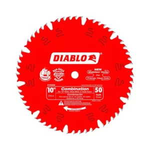 DIABLO 10 in. x 50-Teeth Combination Saw Blade