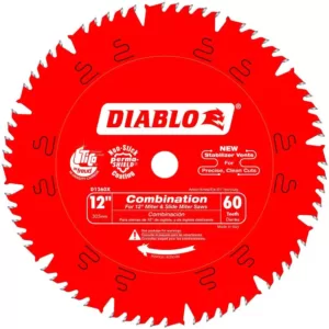 DIABLO 12 in. x 60-Teeth Combination Saw Blade