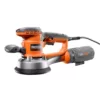 RIDGID 4 Amp Corded 6 in. Variable-Speed Dual Random Orbital Sander with AIRGUARD Technology