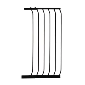 Dreambaby 17.5 in. Gate Extension for Black Chelsea Extra Tall Child Safety Gate