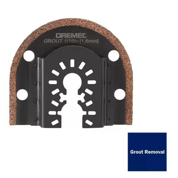 Dremel Multi-Max 1/16 in. Oscillating Tool Universal Grout Removal Blade