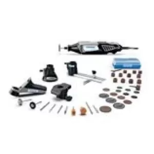 Dremel 4000 Series 1.6 Amp Variable Speed Corded Rotary Tool Kit + Rotary Tool Accessory Kit (130-Piece)