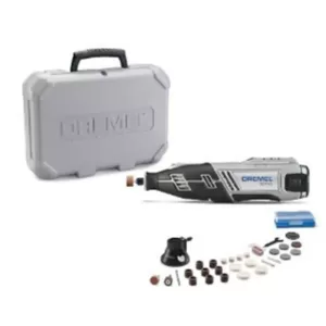 Dremel 8220 Series 12-Volt MAX Lithium-Ion Variable Speed Cordless Rotary Tool Kit + Rotary Tool Accessory Kit (130-Piece)