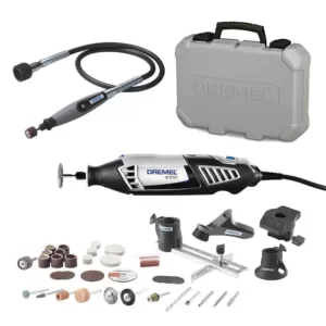 Dremel 36 in. Flex-Shaft Attachment for Rotary Tools + 4000 Series 1.6 Amp Variable Speed Corded Rotary Tool Kit