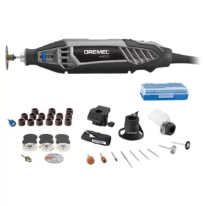 Dremel 4200 Series 1.6 Amp Variable Speed Corded Rotary Tool Kit with 36 Accessories, 4 Attachments and Carrying Case