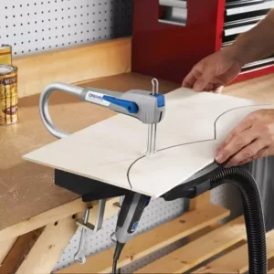 Dremel Moto-Saw .6 Amp Corded Scroll Saw and Electric Coping Saw for Plastic, Laminates, and Metal