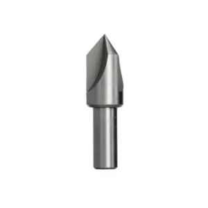 Drill America 1-1/4 in. 60-Degree High Speed Steel Countersink Bit with 3 Flutes