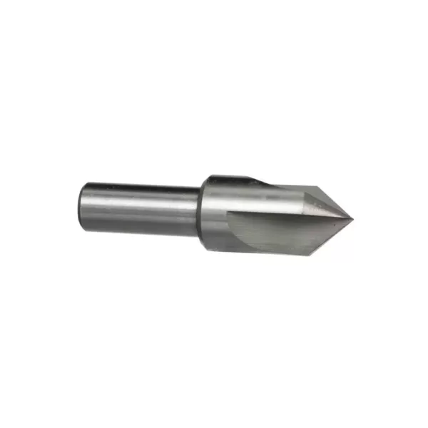 Drill America 1/2 in. 60-Degree High Speed Steel Countersink Bit with 3 Flutes