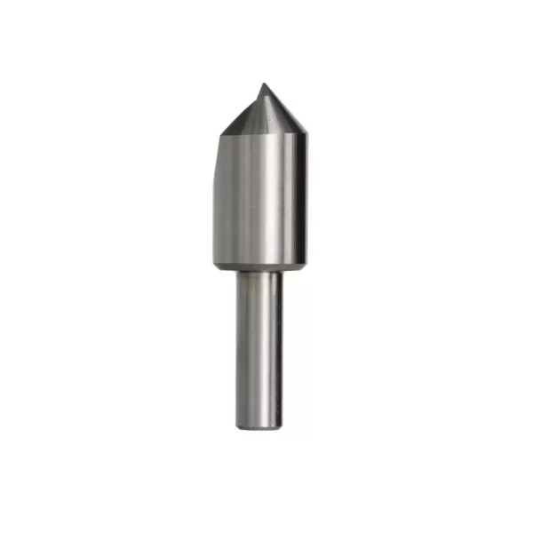 Drill America 1-1/4 in. 120-Degree High Speed Steel Countersink Bit with Single Flute