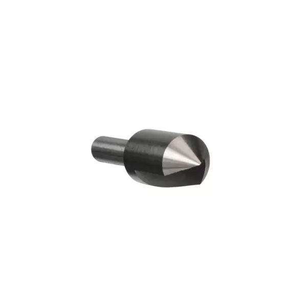 Drill America 1-1/4 in. 90-Degree High Speed Steel Countersink Bit with Single Flute