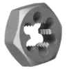 Drill America 1-1/4 in.-7 Carbon Steel Hex Re-Threading Die