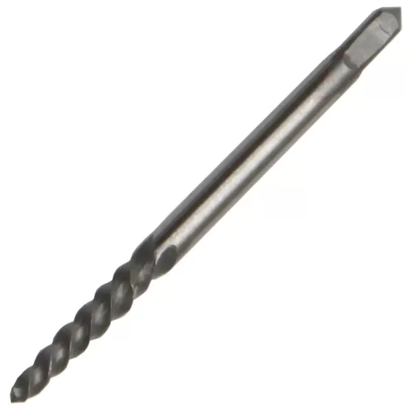 Drill America Carbon Steel Screw Drill Bit Extractor Set with 5-Extractors, Sizes #1 - #5 (5-Pieces)