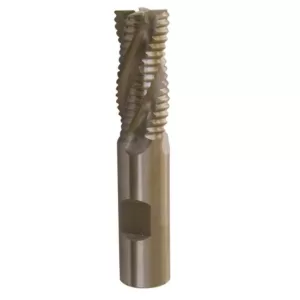 Drill America 3/8 in. Cobalt Roughing End Mill Specialty Bit