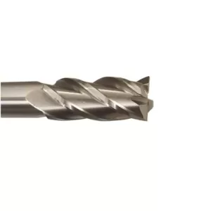 Drill America 5/16 in. x 3/8 in. Shank High Speed Steel End Mill Specialty Bit with 4-Flute