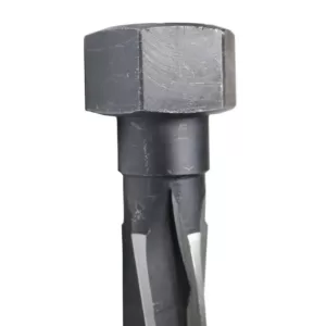 Drill America 13/16 in. High Speed Steel Long Bridge/Construction Reamer Bit with Hex Shank