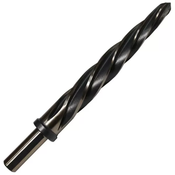 Drill America 1/2 in. High Speed Steel Black and Gold Bridge/Construction Reamer Bit